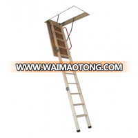 Elegant Wooden Folding Loft Ladder