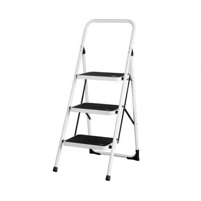 Folding Steel EN131 3 steps ladder