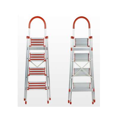 4 steps aluminium antislip strip ladder