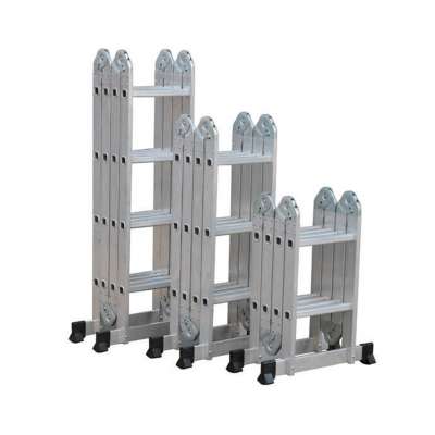 Folding aluminium ladder for warehouse