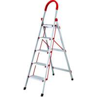 Folding steel attic ladder