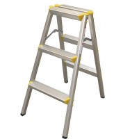 Aluminum ladder straight ladder convenient for household use