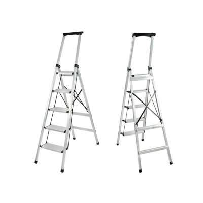 4 steps Aluminium Material attic loft ladder